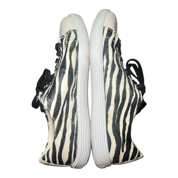 Cole Haan Grand.os Zebra Print Lace-up Sneakers Women's Size 8B - Picture 3 of 9